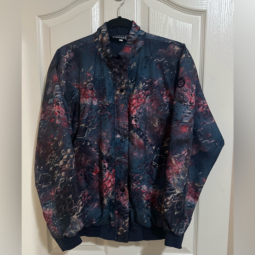 Women’s Vintage Sunderland of Scotland Abstract‎ Print Rainwear Gortex Light M.